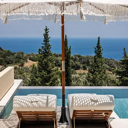 Nousa Villas, Private Luxury Retreat With Ionian Sea Views - By Mana Gers Willa