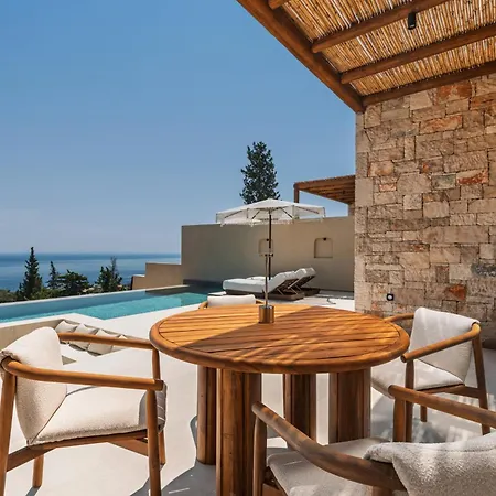 Nousa Villas, Private Luxury Retreat With Ionian Sea Views - By Mana Gers *