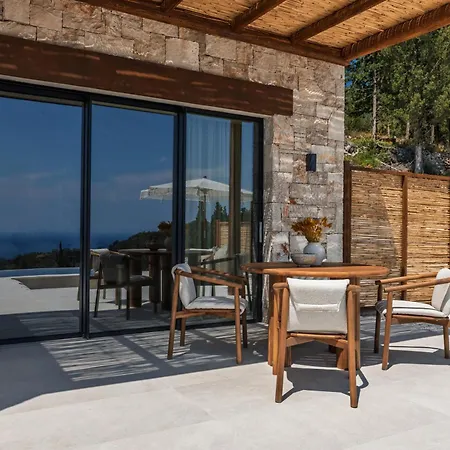 Nousa Villas, Private Luxury Retreat With Ionian Sea Views - By Mana Gers * Volímai