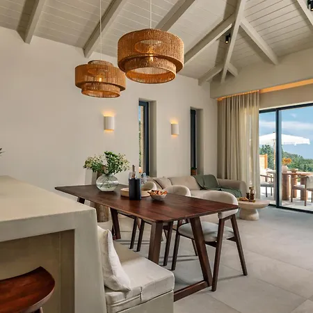 Nousa Villas, Private Luxury Retreat With Ionian Sea Views - By Mana Gers Villa Volímai