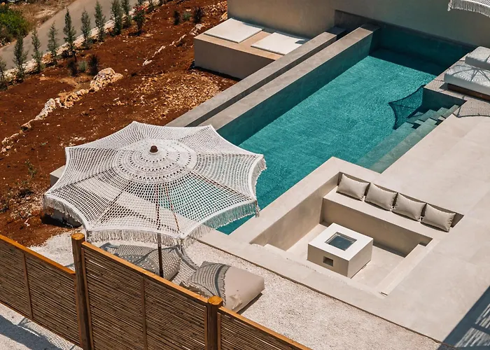 Vilă Nousa Villas, Private Luxury Retreat With Ionian Sea Views - By Mana Gers Volímai