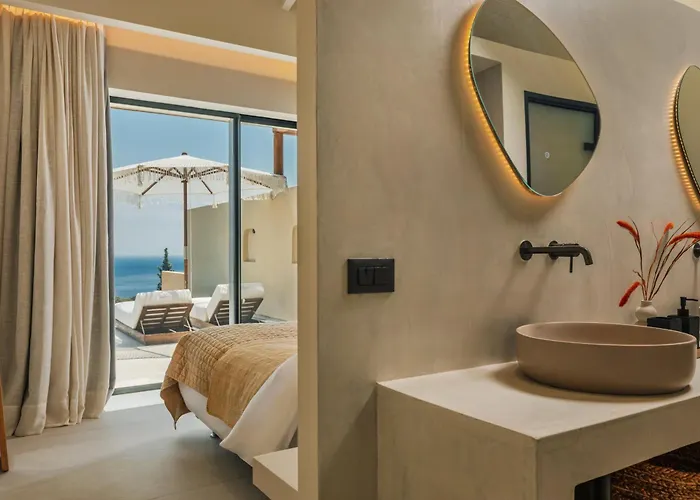 Nousa Villas, Private Luxury Retreat With Ionian Sea Views - By Mana Gers Vilă