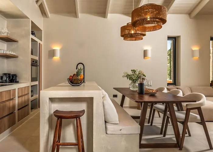 Nousa Villas, Private Luxury Retreat With Ionian Sea Views - By Mana Gers * Volímai